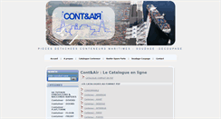 Desktop Screenshot of catalogue.contnair.fr